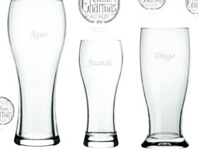 Colección 6 vasos de cerveza